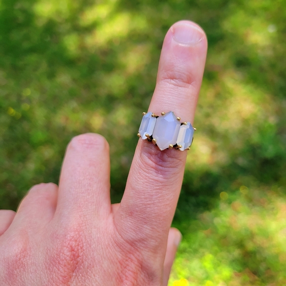 Dark Crystal Shattered Crystal Bronze Ring Size 7 - Picture 8 of 13